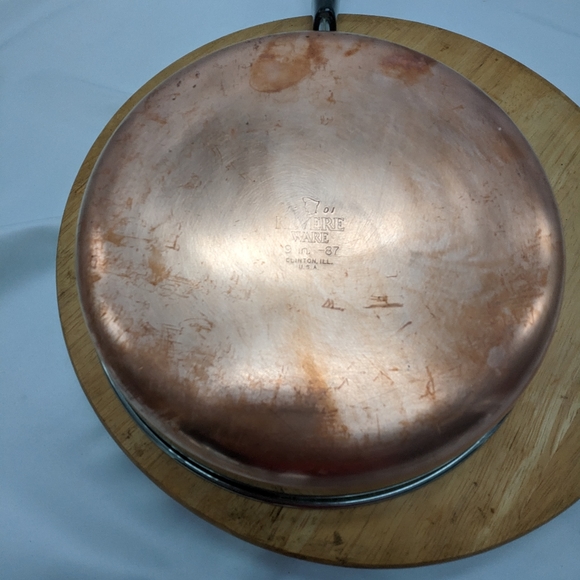 Revere Ware Copper Clad and Stainless Sauce pan 1.5qt with lid, Clinton ll. - Picture 2 of 5